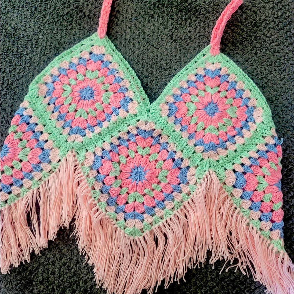 Hand Made CUTE tank Top